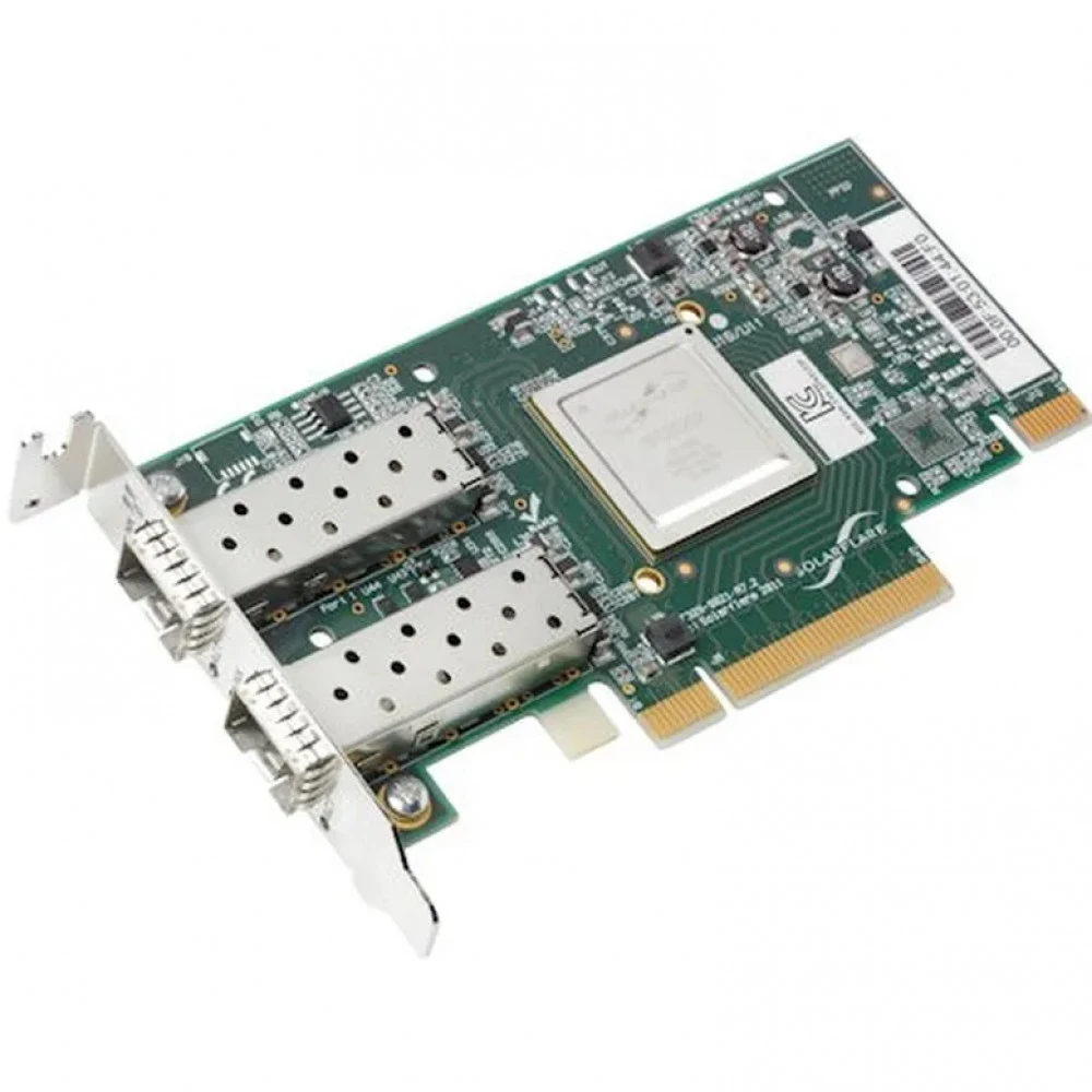 Адаптер SOLARFLARE PCIE 2-PORT 10 GBE ADAPTER [SFN5162F_ref], шт - REF