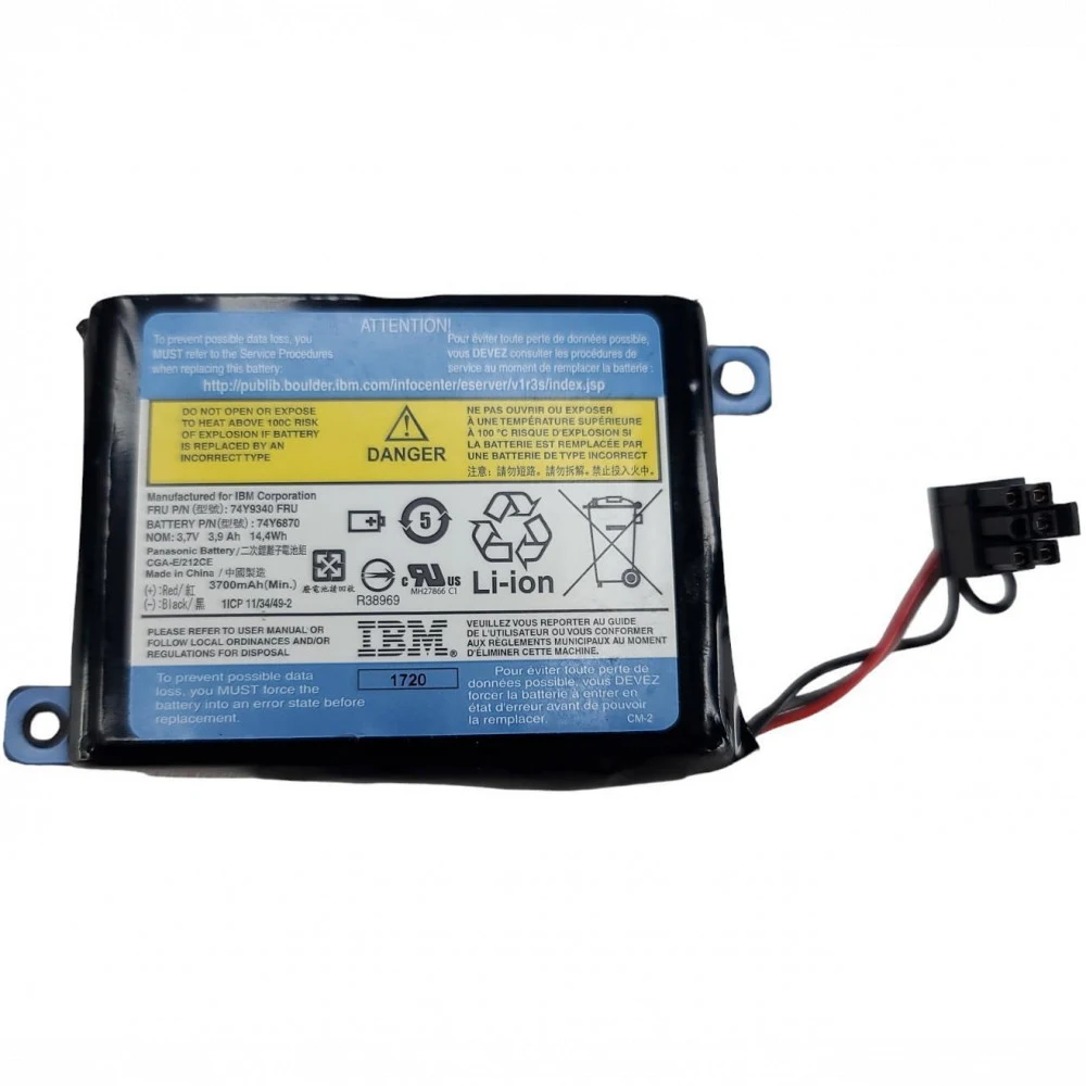 Адаптер IBM Cache Battery Card [74Y3290], 74Y3290 44V8361 74Y3343 74Y2462 74Y3294 74Y2760