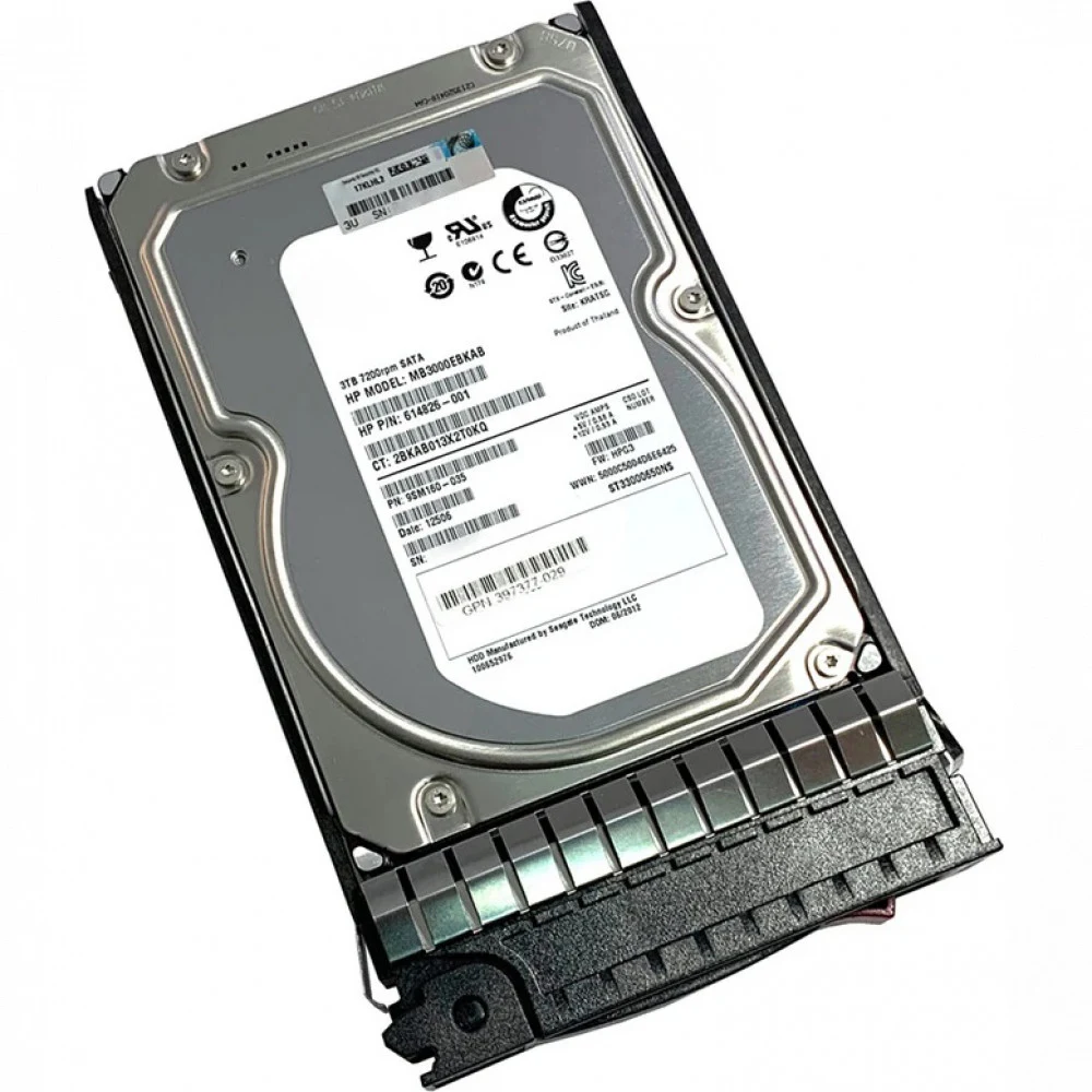 Жесткий диск HP 3TB 3G SATA 7.2k LFF MDL HDD [628059-B21], 628059-B21 628180-001 MB3000EBKAB MB3000EBUCH 614826-001 638516-002 657737-001 397377-029 397377-030 MB3000ECWCT 628059-B21-REF