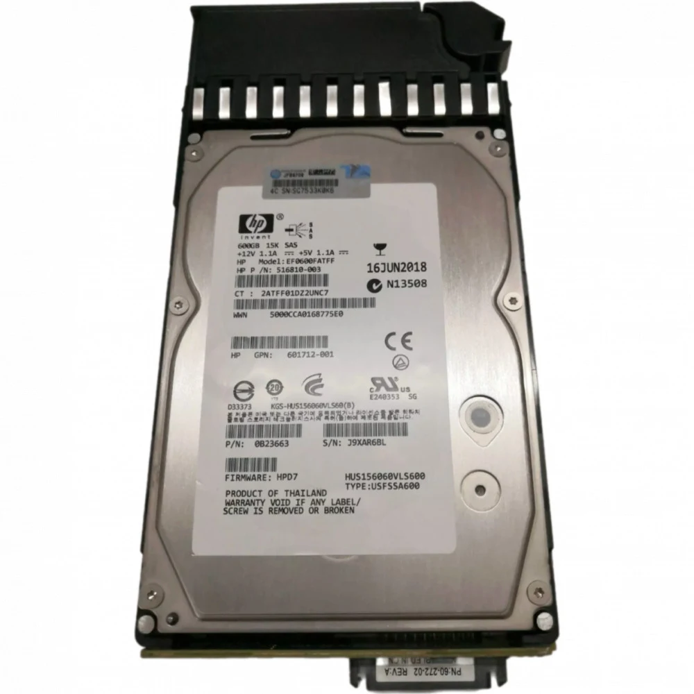 Жесткий диск HP 600Gb 15K DP 6G SAS LFF MSA [AP860A], AP860A 601777-001 604088-001 601712-001 586592-003 606227-003