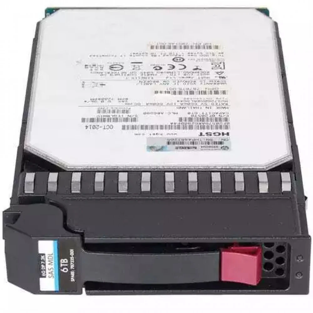 Жесткий диск HP MSA 6TB 6G SAS 7.2K MIDLINE LFF HDD [J9F36A], J9F36A 787335-001 790148-001 790149-001
