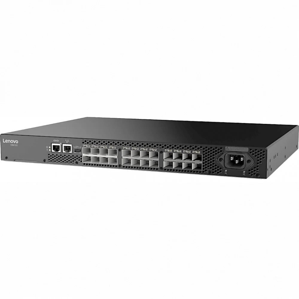 Коммутатор Lenovo ThinkSystem DB610S 8 ports licensed 8x 16Gb SWL SFPs 1 PS Rail Kit Lifetime Warranty Support [7D8PS0AP00], 7D8PS0AP00 7D8PA000WW