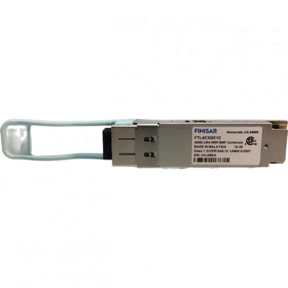 Трансивер FINISAR 40GBASE-LM4 40G LM4 UNIVERSAL MMF SMF QSFP [FTL4C3QE1C], FTL4C3QE1C