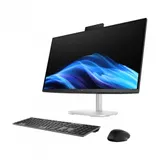 Моноблок HP EliteStudio 8 G1i 27" QHD Core Ultra 7 265 (2.4) 32Gb SSD1Tb RTX5060 8000Mb без ОС GbitEth WiFi BT клавиатура мышь Cam серебристый 2560x1440