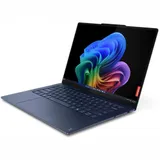 Ноутбук/ Lenovo Yoga Slim 7 14Q8X9 14.5"(2944x1840 OLED)/Touch/Qualcomm Snapdragon X Elite X1E-78-100(Ghz)/32768Mb/1024PCISSDGb/noDVD/Int:Adreno X1-85/Cam/BT/WiFi/70WHr/war 1y/1.28kg/cosmic blue/Win