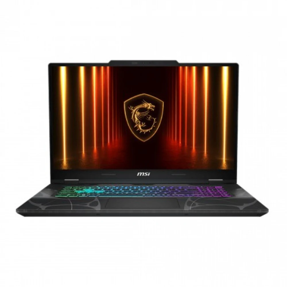 Ноутбук, MSI Cyborg 17 B2RWEKG-207XKZ, 9S7-17U332-207, 17.3", FHD 1980x1080, IPS, 144Hz, Core 5 210H, 16GB DDR5, 512GB SSD Gen4, NVIDIA GeForce RTX5050, 8GB GDDR7, DOS, Черный