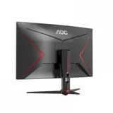 Монитор 27" AOC CQ27G2SE Black-Red (VA, изогнутый, 2560x1440, 165Hz, 1 ms, 178°/178°, 250 cd/m, 80M:1, +2xHDMI 2.0, +DisplayPort 1.4, +регулировка по высоте)