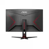 Монитор 27" AOC CQ27G2SE Black-Red (VA, изогнутый, 2560x1440, 165Hz, 1 ms, 178°/178°, 250 cd/m, 80M:1, +2xHDMI 2.0, +DisplayPort 1.4, +регулировка по высоте)