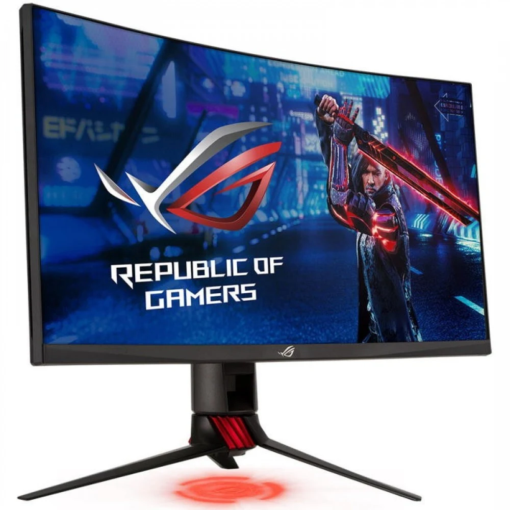 ASUS ROG Strix XG27WQ 27" Gaming Curved monitor 1500R, WQHD (2560x1440), VA, 450 cd/㎡, 3000:1, 165Hz, 178°(H)/178°(V), HDMIx2, DP, USB3.0 Type-B x1,USB3.0 Type-A x2, FreeSync Premium Pro, Super Narr