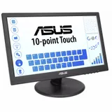 ASUS 15.6" VT168HR Touch LED, 16:9, 1366x768, 5ms, 220cd/m2, 100M:1, 90°/65°, D-SUB, HDMI, USB-B upstream, 60Hz, регул. наклона, VESA, Black, 90LM02G1-B04170 3 years