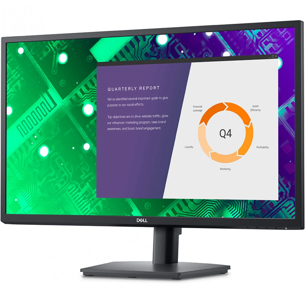 Монитор Dell/E2722HS/27 ''/IPS/1920x1080 Pix/1xVGA/1xDisplayPort 1.2,/1xHDMI 1.4/5 ms/300 ANSI-Lum/1000:1