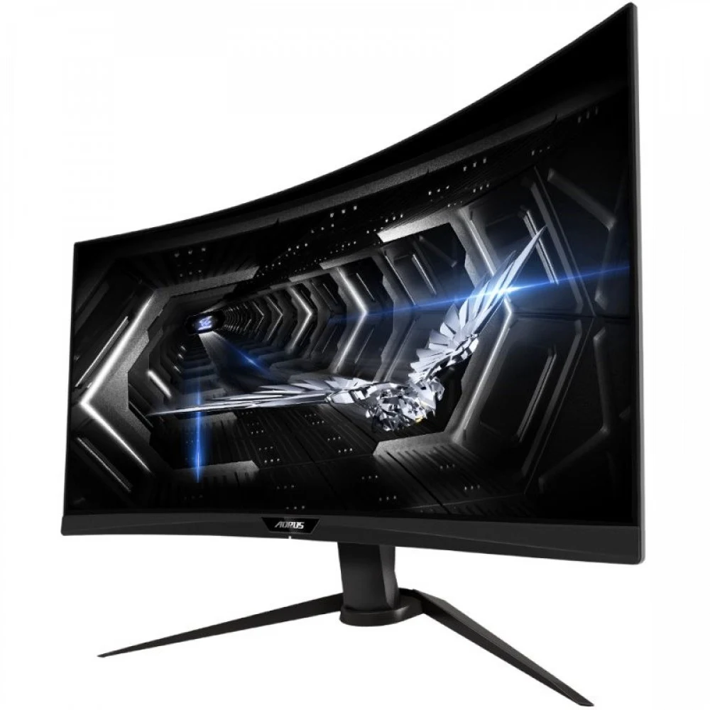 Уц. LCD 27" Gigabyte AORUS CV27Q-EK, 2560x1440 IPS (LED) 165Hz, 1ms, 400 cd/m2, 3000:1, DP/2HDMI