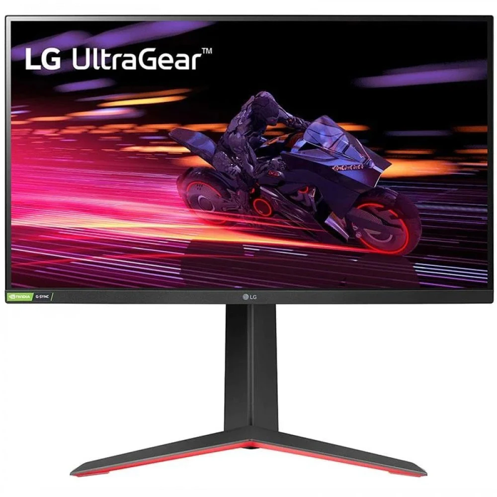 LCD LG 27'' 27GP750-B {IPS 1920x1080 240Hz 1ms 400cd 1000:1 8bit HDR10 2xHDMI2.0 DisplayPort1.4 FreeSync(Premium) G-Sync AudioOut Pivot VESA}