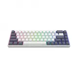 Клавиатура, Dark Project, KD68B Grey, KB-GSH-682-701004, TKL, Switch G3MS Sapphire, Игровая, Механическая, Подсветка RGB, Раскладка ENG/RU/UA, Серый