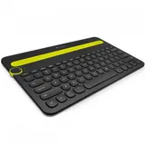 Клавиатура беспроводная Logitech K480 (BLACK, Multi-Device, Bluetooth, 2 батарейки типа AAА) (M/N: Y-R0049)