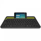 Клавиатура беспроводная Logitech K480 (BLACK, Multi-Device, Bluetooth, 2 батарейки типа AAА) (M/N: Y-R0049)