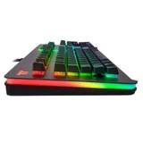 Клавиатура Thermaltake Level 20 Space Gray (Silver Switch) Клавиатура, Thermaltake, Level 20 Space Gray (Silver Switch), KB-LVT-SSSRRU-01, Игровая, Механические клавиши, Подсветка RGB, USB, Размер: