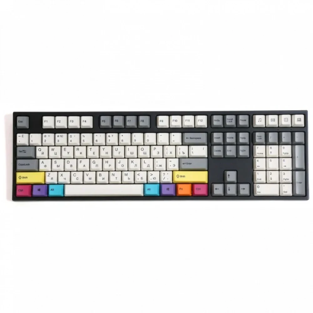 Клавиатура Varmilo CMYK, VPM108, Varmilo EC V2 Sakura, Wired, Gaming, Black, USB
