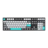 Клавиатура, Varmilo, Moonlight V2, VEA108, Cherry MX Blue, A26A023D2A3A06A007, Механическая, Подсветка, 442*137*36мм, Англ/Рус, Серый