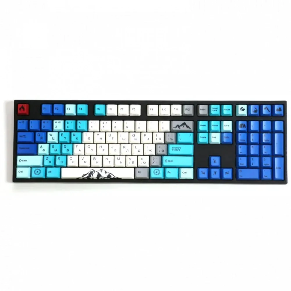 Клавиатура Varmilo Summit R1, VPT108, Wireless/Wired, Gaming,Multimedia,Cherry Mx Brown,BT,Black,USB