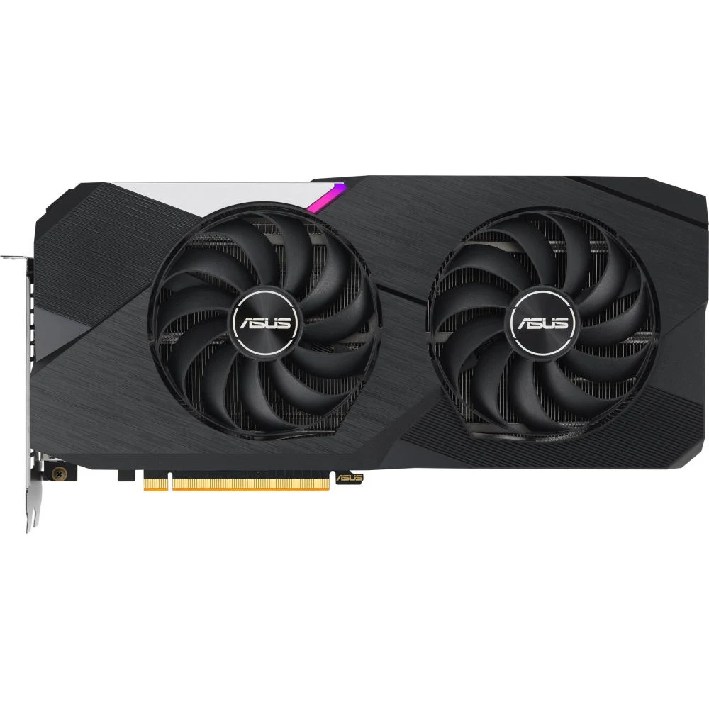 Видеокарта Asus PCI-E 4.0 DUAL-RX6750XT-O12G AMD Radeon RX 6750XT 12288Mb 192 GDDR6 2512/18000 HDMIx1 DPx3 HDCP Ret