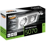 Видеокарта Inno3D GeForce RTX5070 TWIN X2 OC White, 12G GDDR7 192-bit HDMI 3xDP N50702-12D7X-195064W