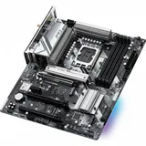 Материнская плата, ASRock, B760 PRO RS WIFI (4710483942815), LGA1700, iB760, 4xDDR5 3600/4000/4400/4800/7200+(OC), 4xSATA3, 3xM.2 (2*PCI-E 4.0x4, 1*PCI-E 4.0x2), Raid, 1xDP, 1xHDMI, 3xPCI-Ex16, 1xPC
