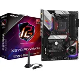 X570 PG VELOCITA, Socket AM4, AMD X570, 4xDDR4-3200, HDMI+DP, 2xPCI-Ex16, 3xPCI-Ex1, 8xSATA3(RAID 0/1/10), 2xM.2, 8 Ch Audio, 1x2.5GLan, WiFi, (0+4)xUSB2.0, (7+4)xUSB3.2, (1+1)xUSB3.2 Type-C™, 1xPS/