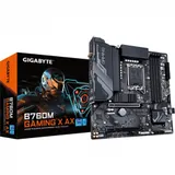 B760M GAMING X AX, Socket 1700, Intel®B760, 4xDDR5-4800, HDMI+DP, 2xPCI-Ex16, 4xSATA3(RAID 0/1/5/10), 2xM.2, 8Ch Audio, 2.5GbLan, (4+4)xUSB2.0, (4+2)xUSB3.2, (0+1)xUSB3.2 Type-C, mATX, RTL