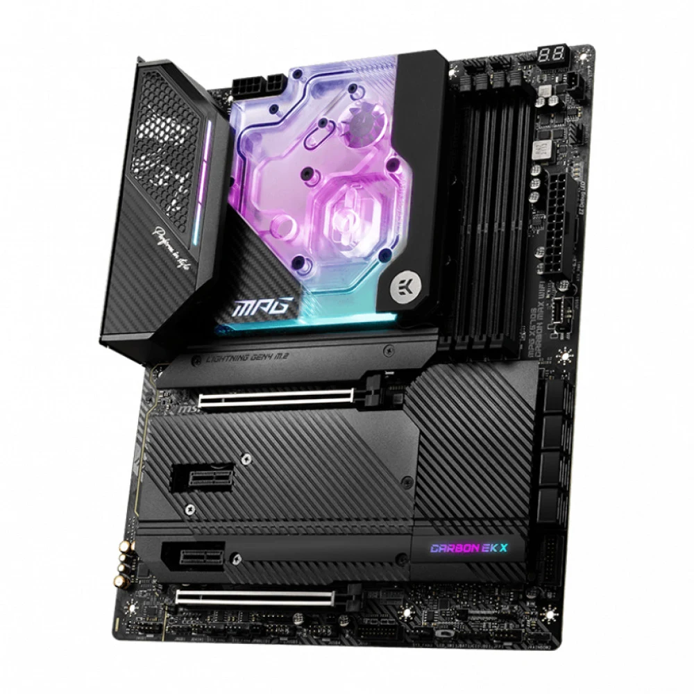 MPG X570S CARBON EK X ATX, X570, AM4, 4xDDR4, 2xPCI-Ex16, 2xPCI-Ex1, 4xM.2, 8xSATA3, 5xUSB 3.2 Gen2, 6xUSB 2.0 (879136)