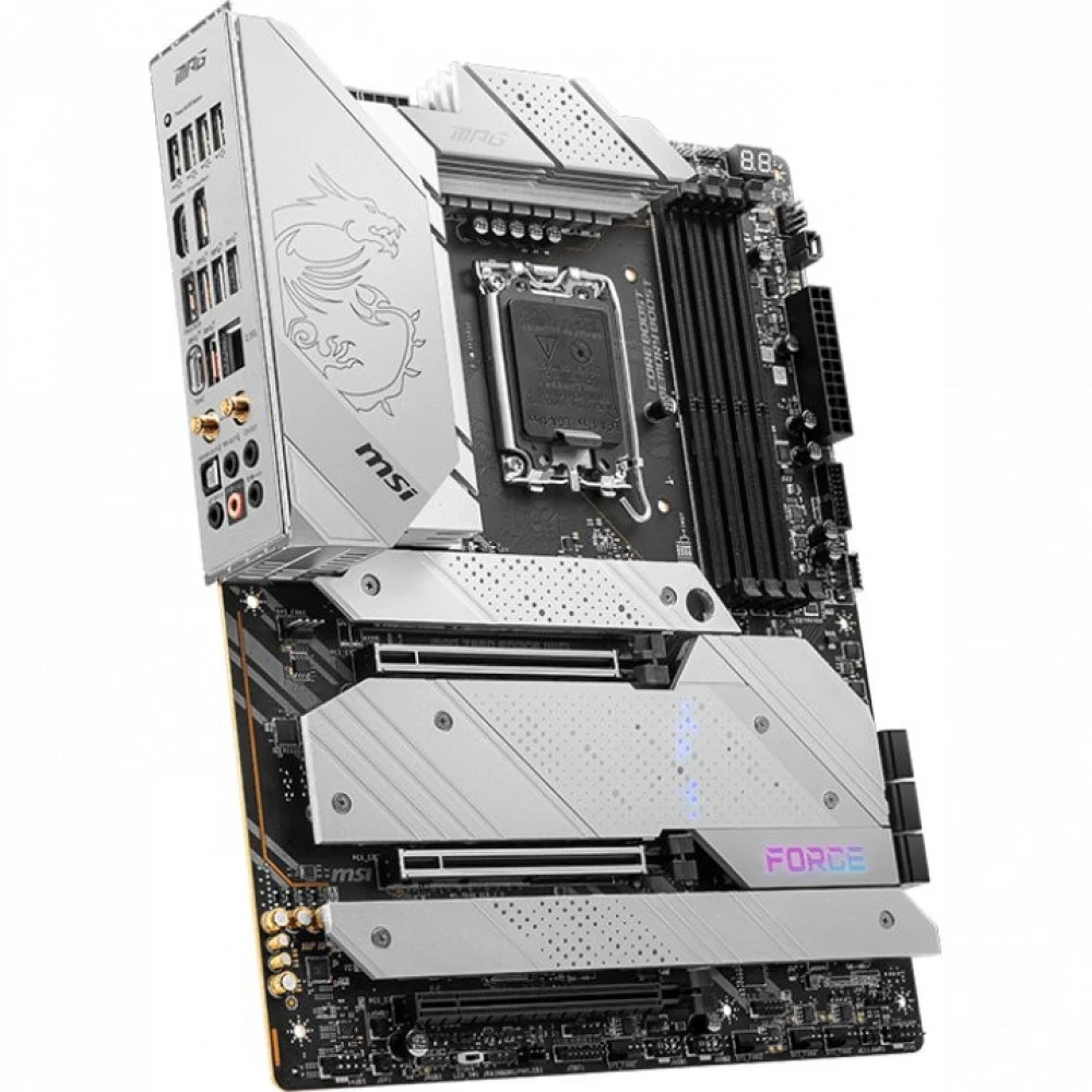 MPG Z690 FORCE WIFI MS-7D30\MPG Z690 FORCE WIFI\601-7D30-020,21\801-7D30-002\STD MPG Z690 FORCE WIFI,Z690,LGA1700,4DDR5,3PCI-Ex16,5M.2,1USB3.2 Gen2 X2,6USB3.2 Gen2,2USB3.\,(911-7D30-003), RTL {5} (8