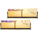 Комплект модулей памяти, G.SKILL, TridentZ Royal F4-4266C19D-16GTRG (Kit 2x8GB), DDR4, 16GB, DIMM <PC4-34100/4266MHz>, Золотистый