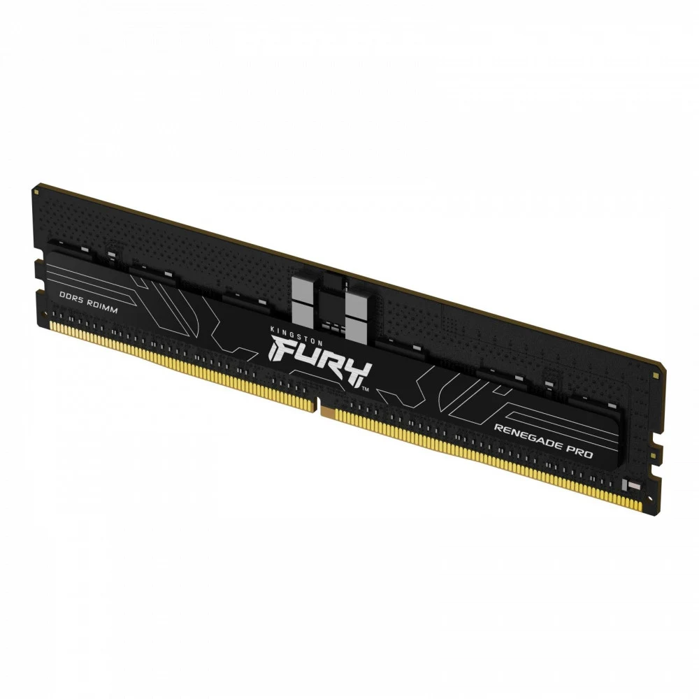 Модуль памяти Kingston OEM 16GB DDR5 6000 FURY Renegade Pro RDIMM Black XMP ECC Registered DIMM (Single Module) 1RX8 32-38-38 1.35V 288-pin 16Gbit