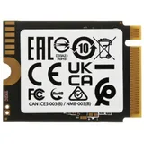 Твердотельный накопитель/ ADATA SSD GAMMIX S55, 1000GB, M.2(22x30mm), NVMe, PCIe 4.0 x4, 3D NAND, R/W 5000/3700MB/s, IOPs -/-, TBW 250, DWPD 0.1 (5 лет)