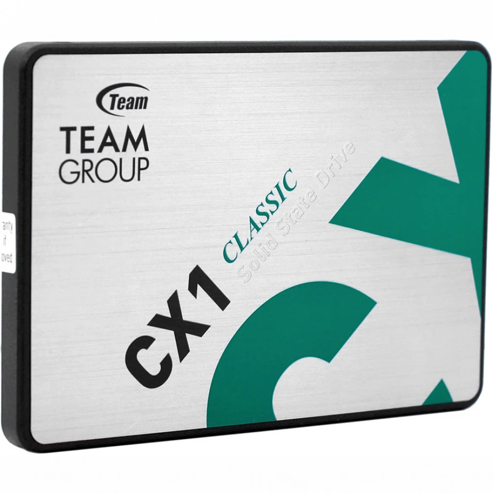 2.5&quot 480GB Team Group CX1 Client SSD [T253X5480G0C101] SATA 6Gb/s, 530/470, MTBF 1M, 3D TLC, 400TBW, 0,76DWPD, RTL (051904)