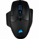 Corsair DARK CORE RGB PRO SE, Wireless FPS/MOBA Gaming Mouse with SLIPSTREAM Technology, Black, Backlit RGB LED, 18000 DPI, Optical, Qi® wireless charging certified (EU version)