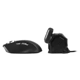 Мышь Gigabyte Aivia Uranium, Black, Wired/Wireless, Laser, 6500dpi, 2 x AA, USB