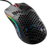 Компьютерная мышь, Glorious, Model O, GO-BLACK, Игровая, Оптическая, Проводная, Pixart PMW-3360 Sensor, 12000 DPI, 250+ IPS, 50G, 1000 Hz, RGB, 6 кнопок, Длина провода 2м, Матовый черный