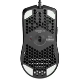 Компьютерная мышь, Glorious, Model O, GO-BLACK, Игровая, Оптическая, Проводная, Pixart PMW-3360 Sensor, 12000 DPI, 250+ IPS, 50G, 1000 Hz, RGB, 6 кнопок, Длина провода 2м, Матовый черный