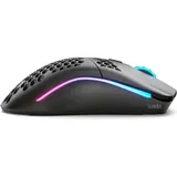 Компьютерная мышь, Glorious, Model O Wireless, GLO-MS-OW-MB, Игровая, Оптическая, Беспроводная, Glorious BAMF Sensor, 19000 DPI, 400 IPS, 50G, 1000 Hz, RGB, 6 кнопок, Длина провода 2м, Матовый черны