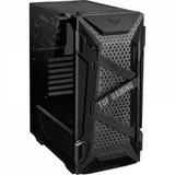 ASUS TUF GAMING GT301 mid-tower compact case with tempered glass side panel, honeycomb front panel, 120mm AURA Addressable RGB fan, headphone hanger and 360mm radiator support.7.2 Kg