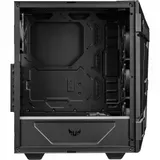 ASUS TUF GAMING GT301 mid-tower compact case with tempered glass side panel, honeycomb front panel, 120mm AURA Addressable RGB fan, headphone hanger and 360mm radiator support.7.2 Kg