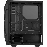 ASUS TUF GAMING GT301 mid-tower compact case with tempered glass side panel, honeycomb front panel, 120mm AURA Addressable RGB fan, headphone hanger and 360mm radiator support.7.2 Kg