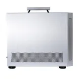 Корпус Lian Li TU-150, Mini-Tower Chassis, ITX, 1x3,5", 2x2,5", 3 слота расширения, USB3.1 Type Cx1, USB3.0 x2, HD Audio, цвет - серебро, без блока питания. Алюминий. Боковая стенка - Заколенное сте