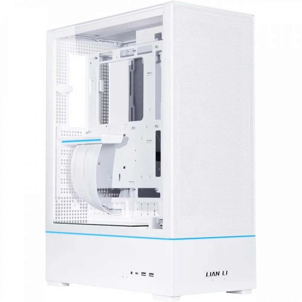 Корпус Lian Li SUP01W ATX/M-ATX/ITX, 3-предустановленных вентилятора 3 x 120mm PWM Daisy Chain Fan, G99.SUP01W.00 БП ATX, White