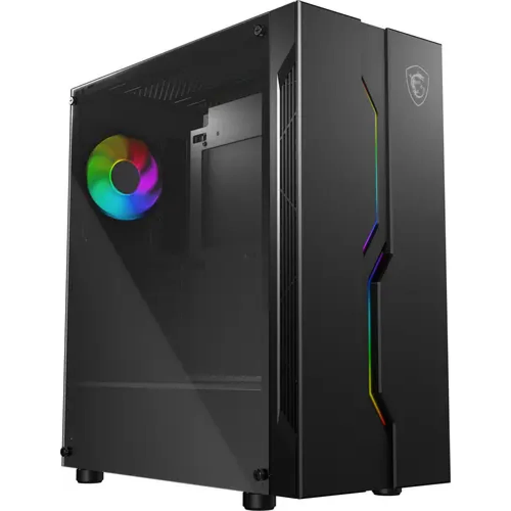 Компьютерный корпус MSI MAG VAMPIRIC 010 ATX/mATX/Mini-ITX 2x3.5", 2x2.5", USB3.0, 2USB2.0 в комплекте 1xARGB с адресной RGB-подсветкой!