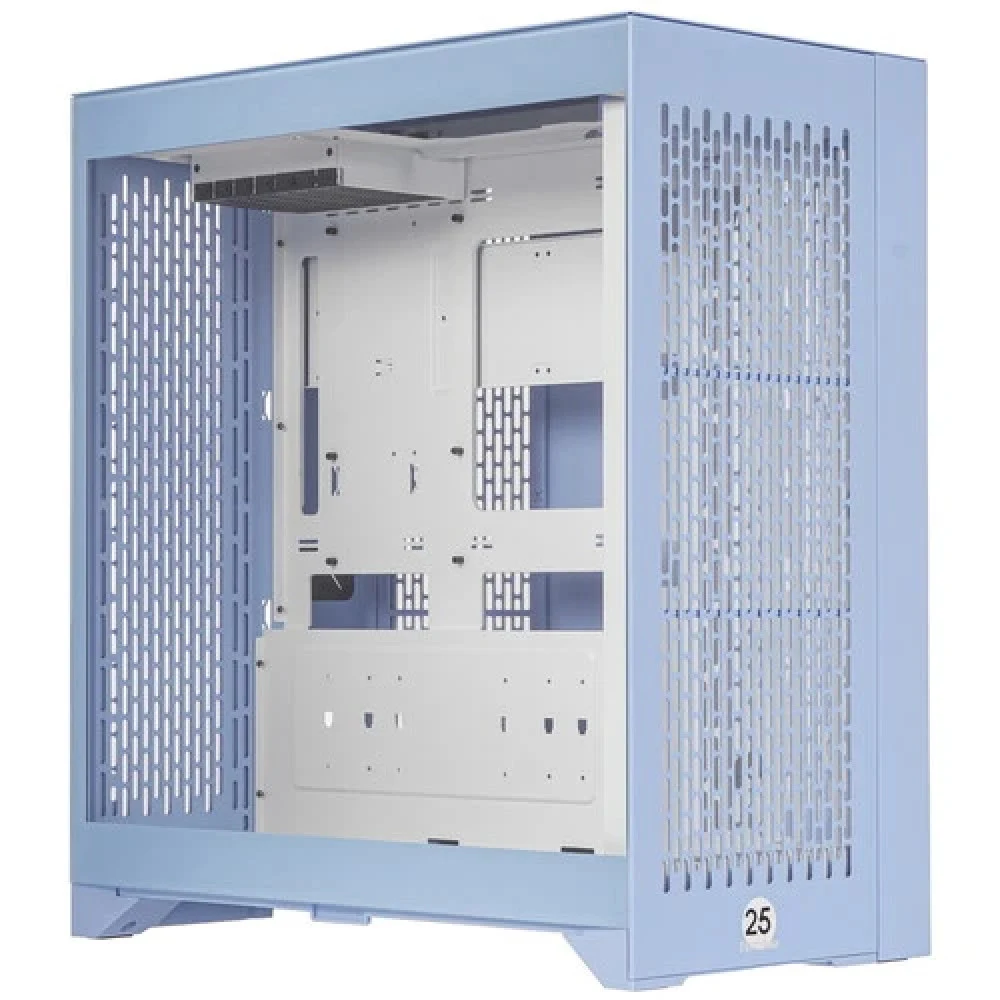 Компьютерный корпус, Thermaltake, CTE E600 MX Hydrangea Blue, Mid Tower, Mini-ITX/M-ATX/ATX/E-ATX, USB 3.0*2, Type C*1, HD Audio/mic, Максимальная длина видеокарты 443.8мм, Максимальная высота проце
