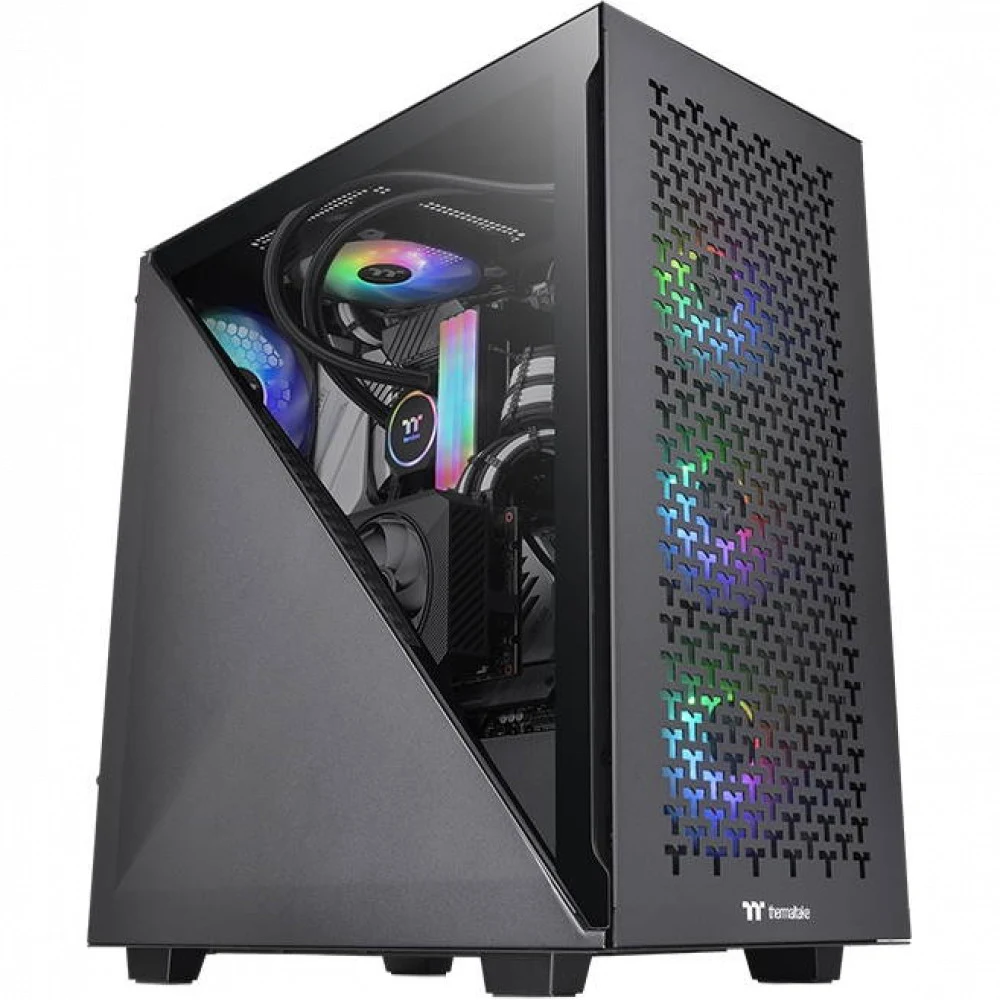 Компьютерный корпус, Thermaltake, Divider 300 TG Air, CA-1S2-00M1WN-02, Mid tower, ATX/M-ATX/Mini-ITX, USB 3.2 (Gen 2) Type-C*1, USB 3.0*2, HD Audio, 2*120мм Standard fan, Максимальная высота процес