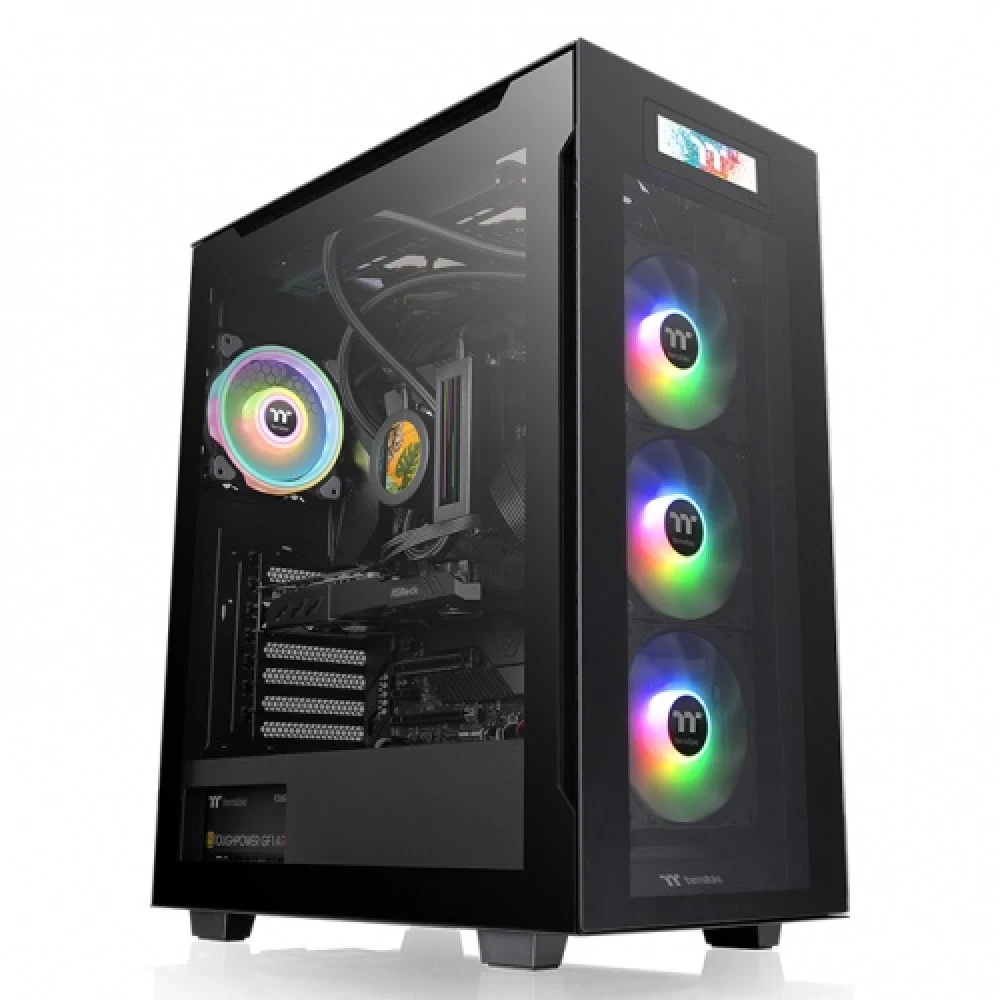 Компьютерный корпус, Thermaltake, Divider 550 TG Ultra, CA-1T7-00M1WN-00, Mid-tower, ATX/M-ATX/Mini-ITX, USB 3.2 (Gen 2) Type-C*1/ USB 3.0*2, HD Audio, 3*120мм ARGB fan/1*120мм, Высота процессорного