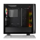 Компьютерный корпус, Thermaltake, View 21 TG RGB Plus, CA-1I3-00M1WN-05, ATX/Micro ATX/Mini-ITX, USB 2*3.0, HD-Audio, 1*120 мм RGB (зад.панель) / 3*120 мм RGB (перед.панель), Высота процессорного ку
